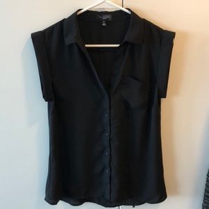 The Limited Ashton Cuffed Sleeve Blouse